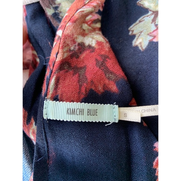 Urban Outfitters Navy Floral Summer Dress - Picture 4 of 4